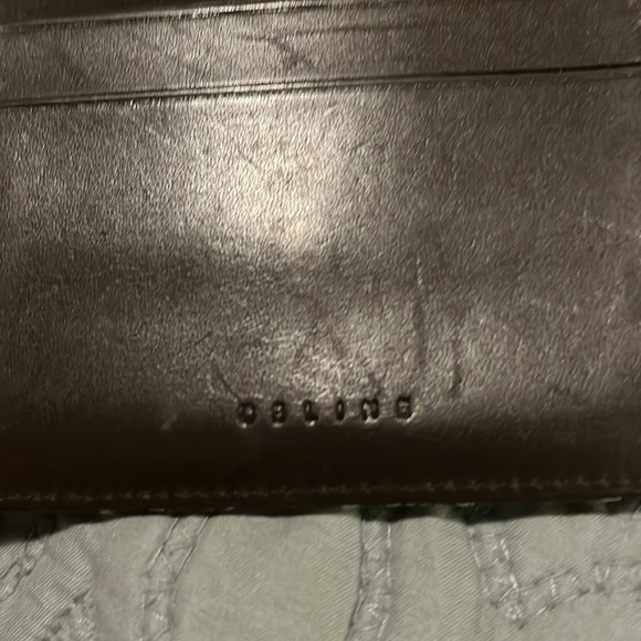 Celine Monogram Canvas Leather Interior Double Sided Snap Wallet - Picture 4 of 8